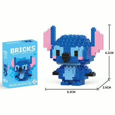 Bricks de Alien Morado bloques de piezas para armar